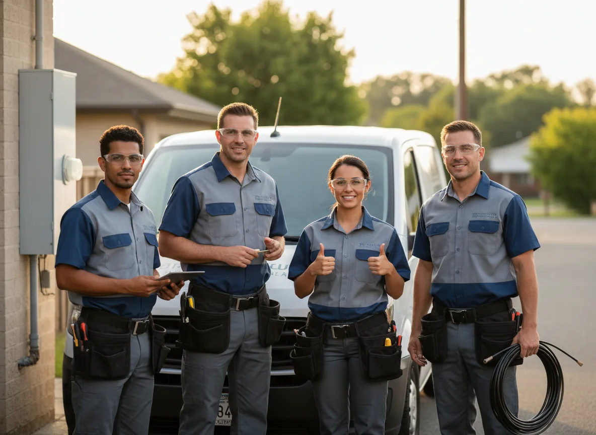 Residential electrical contractor serving homeowners in Ben Franklin, TX